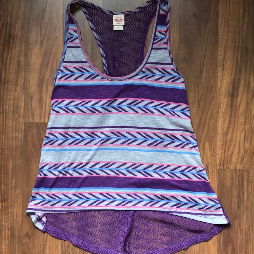 High low tank top